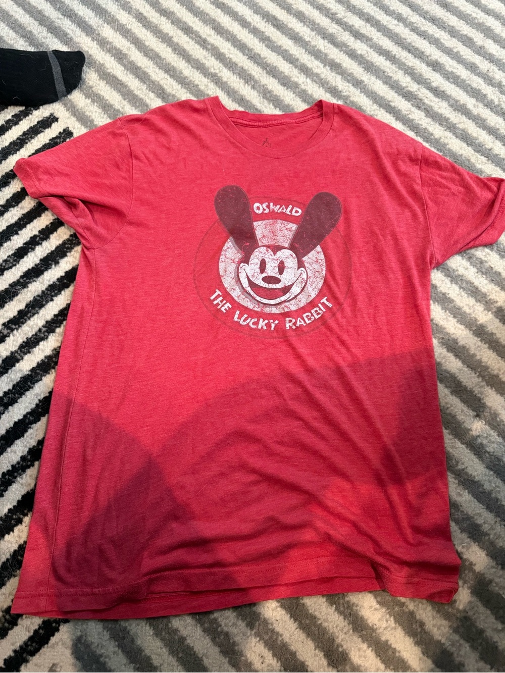 Vintage Disney Red Oswald The Lucky Rabbit Graphic Tee